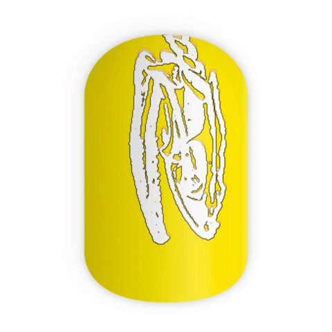 Blikka Nagelfolien Yellow Snek Thumbnail